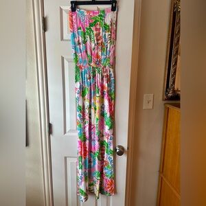 Lilly Pulitzer for Target Floral Maxi Dress - Pink, Green, Blue